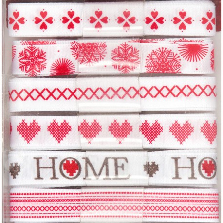Новогоднее волшебство Ленты для скрапбукинга, кардмейкинга Docrafts