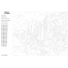 Схема Утреннее размышление (репродукция Роберта Пежмана) Раскраска по номерам на холсте Живопись по номерам
