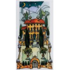 Полночный сад Резиновый штамп для скрапбукинга, кардмейкинга Docrafts