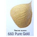660 Чистое золото Металлик Акриловая краска FolkArt Plaid