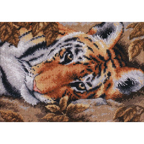 Притягательный тигр 65056 Набор для вышивания Dimensions ( Дименшенс )