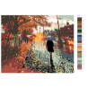 Раскладка Осенний дождь Раскраска по номерам на холсте Живопись по номерам Z3199