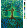 Схема Дерево мира Раскраска по номерам на холсте Живопись по номерам RA125