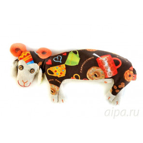  Кофейный барашек Набор для создания игрушки своими руками КП-205
