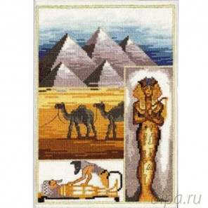 В рамке Египет Набор для вышивания Permin 12-3340