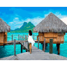  Райские острова Раскраска картина по номерам на холсте ZX 21325