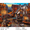 Количество цветов и сложность Венеция осенью Раскраска картина по номерам на холсте ZX 20809