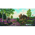 Деревенский пейзаж Раскраска по номерам акриловыми красками Schipper (Германия)