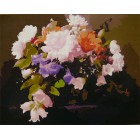 Букет весенних цветов Раскраска по номерам акриловыми красками на холсте Worad Art