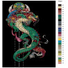 Раскладка Символ мудрости Раскраска по номерам на холсте Живопись по номерам NA-dragon