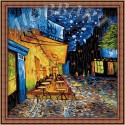 Ночное кафе (репродукция Ван Гог) Раскраска по номерам ( Картина ) на холсте Hobbart