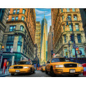 Такси Нью-Йорка Алмазная вышивка мозаика
