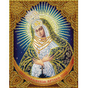 Икона Остробрамская Богородица Алмазная вышивка мозаика